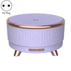 Ultrasonic Aromatherapy Diffuser Humidifier Essential Oil Diffuser EU Plug(Purple Flower Dot)