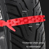 5pcs/Set Motorcycle Electric Two-Wheeler Non-Damaging Anti-Skid Chain Ties(Red)