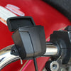 2 PCS Motorcycle Dual USB Charger Waterproof Handlebars Rearview Mirror Universal(Trapezoidal)