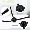 For Dreame L20 Ultra / X20 Pro / X20 Pro Plus Robot Vacuum Accessories 1pair Black Side Brush