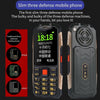 K1+ 4G Elder Rugged Phone, 2.6 inch, 1500mAh Battery, LED Flashlight, Network: 4G, Dual SIM, SOS, Plug:EU Plug(Black)