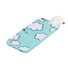 For iPhone 6 Shockproof Cartoon TPU Protective Case(Clouds)