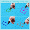 3D Printing Pen Copy Silicone DIY Painting Template Mat, Specification: Transparent