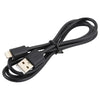 LZ-728 2 in 1 18W QC 3.0 USB Interface Travel Charger + USB to 8 Pin Data Cable Set, EU Plug, Cable Length: 1m(Black)