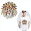 2pcs TH0370 Animal Pattern Thermal Transfer Printing DIY Clothing Patch Stickers