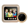 2.4" Smart Peephole Camera, Doorbell with Night Vision, Gold