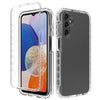 For Samsung Galaxy A15 5G Shockproof Clear Gradient PC + TPU Phone Case(Transparent)
