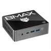 BMAX B4 Plus Windows 11 Mini PC, 16GB+512GB, Intel Alder Lake N100, Support Dual HDMI / RJ45(EU Plug)