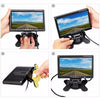 PZ-708 7.0 inch TFT LCD Car Rearview Monitor with Stand and Remote Control