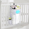 Cot Top Multi-Function Organiser Storage Hanging Bag(Stripe)
