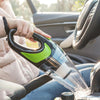 Wireless Car Vacuum Cleaner Handheld Mini Vacuum Cleaner Super Suction Wet And Dry Dual Use Portable Vacuum Cleaner(Black+Green)