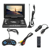 7.8 inch Portable DVD with TV Player, Support SD / MMC Card / Game Function / USB Port(US Plug)