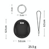 For Tamagotchi Uni (2023) Pet Game Machine Silicone Protection Case(Black)