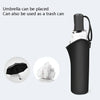 Car Umbrella Holder Waterproof Storage Bucket With Hook Clip(Black)