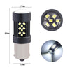1 Pair 1156 12V 7W Continuous Car LED Fog Light(Lime Light)