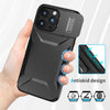 For iPhone 15 Pro Sliding Camshield Phone Case(Black)