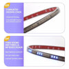 Z06-60CM 60cm DC12V-24V Car Front Grille LED RGB Daytime Running Lights Strip Colorful Lamp