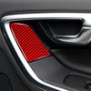 Car Window Lift Button A Decorative Sticker for Volvo V60 2010-2017, Right Drive (Red)