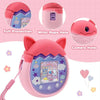 For Tamagotchi Pix Cartoon Electronic Pet Game Console Anti-Slip And Anti-Fall Silicone Protective Cover(Pink)