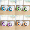 YEEZE A1 Multimedia USB2.0 Desktop Speaker Mini Computer Notebook Speaker(White Blue)