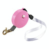 Retractable Dog Lead, 2m, Pink, Small Pets (Up to 5kg)