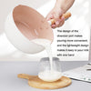 20cm With Cover Boil Instant Noodles Non-Stick Pan Baby Food Supplement Pan Maifan Stone Small Milk Pot(Pink)