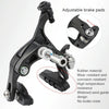 Meroca Bicycle Aluminum Alloy C Brake, Color: Black Front+Rear