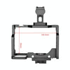 YELANGU C15-B YLG0711A-A Video Camera Cage Stabilizer with Handle for Nikon Z6 / Z7(Black)