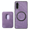For Samsung Galaxy A26 5G Retro Leather Card Bag Magnetic Phone Case(Purple)