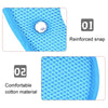 Car Child Seat Belt Adjusting and Fixing Device Buttons Seat Belt Anti-strangulation Shoulder Cover, Style:Flannel Fabric Ladybug