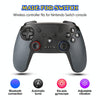 Bluetooth Wireless Gamepad  Built-In Dual Motors With TURBO Function Suitable For Switch Pro(Black)