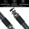 BEXIN RC254 Carbon Fiber Portable Folding Tripod SLR Camera Low Gravity Center Gimbal Photography Bracket