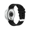 Ochstin 5H30 1.28 Inch HD Round Screen Silicone Strap Smart Sports Watch(Black+Silver)