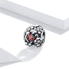 S925 Sterling Silver Garden Elves Ladybug Beads DIY Bracelet Necklace Accessories