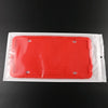 2 Sets Waterproof Rustproof Non-damaging Car Paint Silicone License Plate Frame, Specification: Black