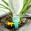 12 PCS Adjustable Valve Automatic Watering Device Water Seepage Device with Luminous Function, Random Color Delivery