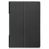 For Lenovo Yoga Pad Pro 13 inch YF K606F Custer Texture Horizontal Flip PU Leather Case with Holder(Black)