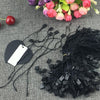 1 Pack of 990pcs Clothing Tag Rope CottonUniversal Plastic Square Hanging Tablets(White)