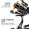 YUMOSHI MG40 Double Unloading Metal Head Front and Rear Brake Fishing Reel