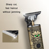 sh-1726 Vintage Pirate Skull Engraved USB Electric Clipper