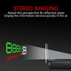 Car HUD Head-Up Display, OBD2, Speed, RPM, Temp, Blue