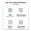 WK WP-U57 Max 18W Maxspeed QC3.0 Fast Charger +  USB to Micro USB Data Cable, Plug Type:UK Plug