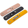 6 In 1 Stainless Steel Spring Spiral Portable Ear Pick, Specification: Yellow Leather Case