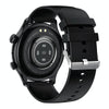 Ochstin 5HK8 Pro 1.36 inch Round Screen Blood Oxygen Blood Pressure Monitoring Bluetooth Smart Watch, Strap:Silicone(Black)
