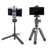 XILETU XJ-8 Aluminum Alloy Camera Head Tripod Mobile Phone Clip(Titanium)