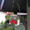 Hanging Bird Feeder Outdoor Hummingbird Feeder Jar