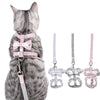 Pink Breakaway Cat Leash, Adjustable, Small