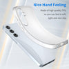 For Samsung Galaxy A35 5G Frosted Translucent TPU Hybrid PC Full Coverage Phone Case(White)