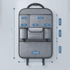 Multifunction Car Seat Back Storage Bag Seat Back Pocket Car Utility Storage Hanging Bag(Black)