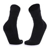 Men Basketball Socks Shock Absorption Mid-Tube Sports Socks, Size: Free Size(Black)